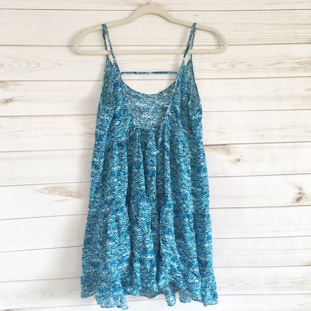 BCNU Strap Tiered Summer Dress